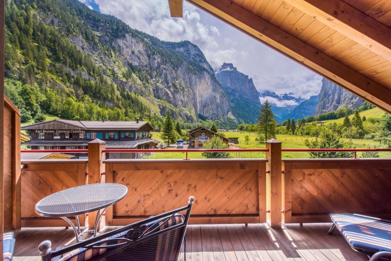 Apartment Lauberhorn, Luxury With Best Views Lauterbrunnen Buitenkant foto