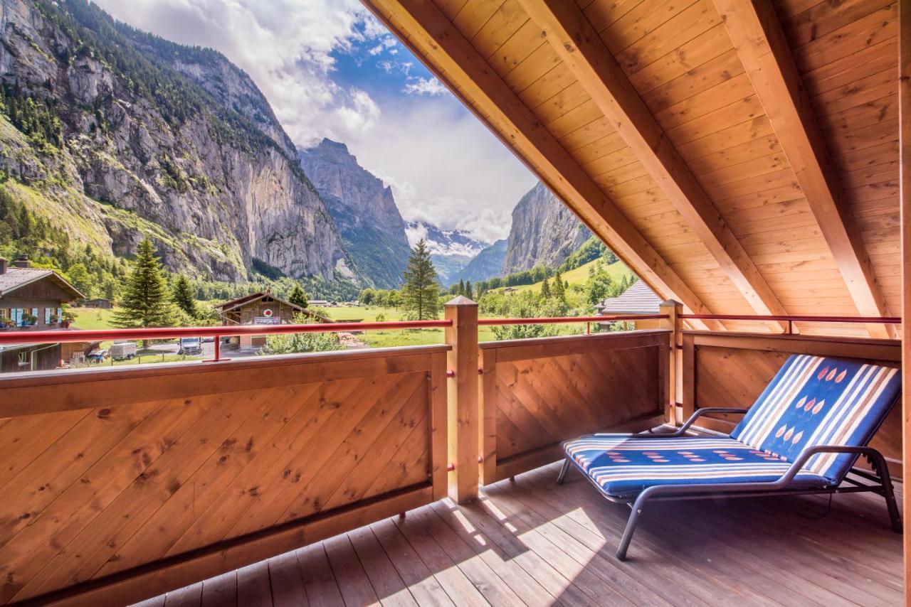 Apartment Lauberhorn, Luxury With Best Views Lauterbrunnen Buitenkant foto